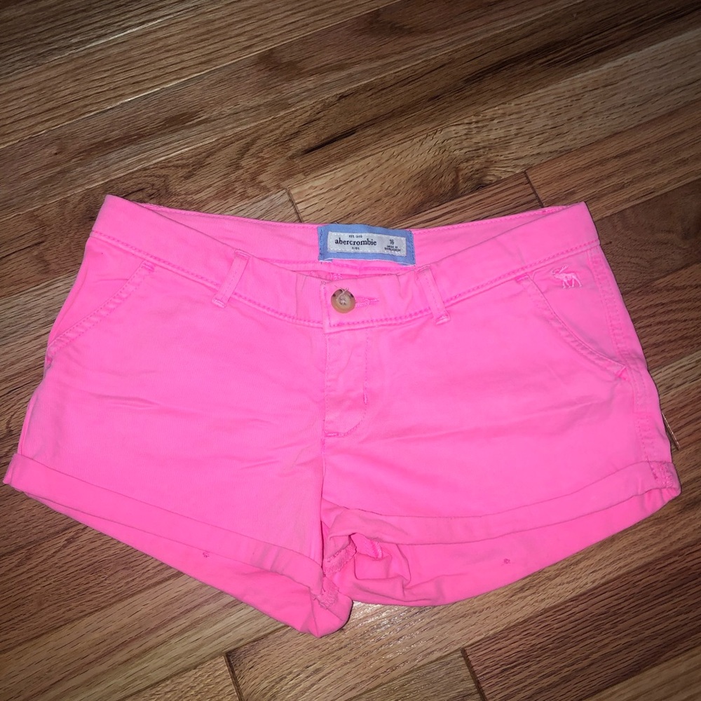 Abercrombie Kids Hot Pink Shorts, rarely used.